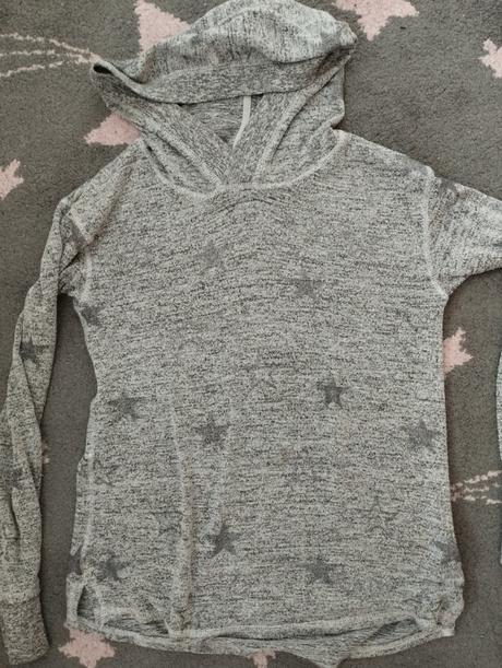 Lahučká mikina s hviezdami h&m 10-12 r., h&m,146