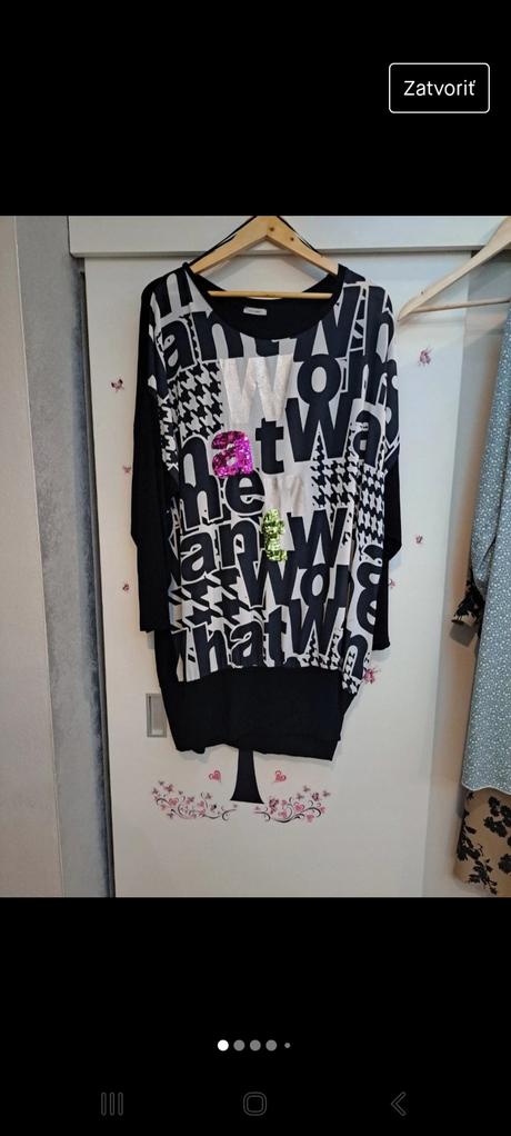 Dlhá tunika, či šaty, l