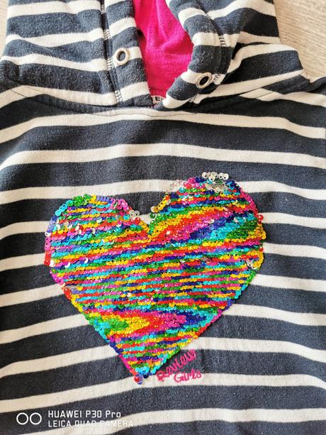 Dievčenská mikina, review,128