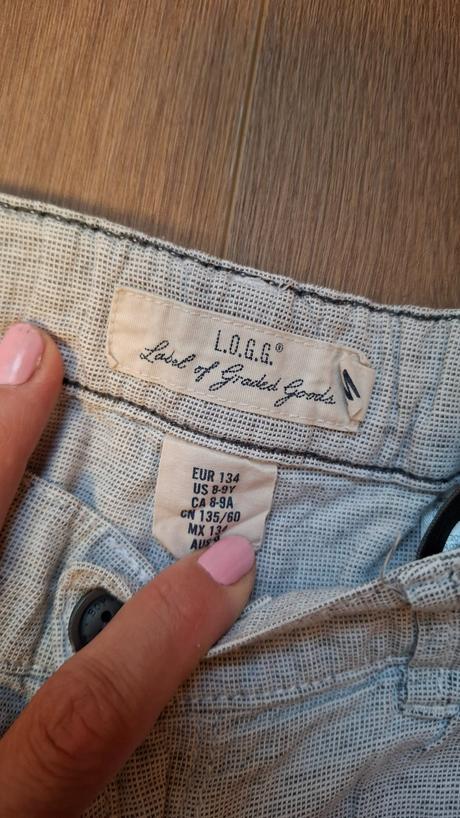Lanove nohavive 134, h&m,134