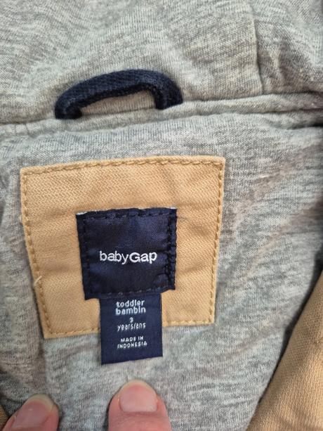 Bunda teplá baby gap veľkosť 3(104), gap,104