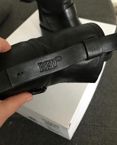 Red valentino kožené čižmy, 36