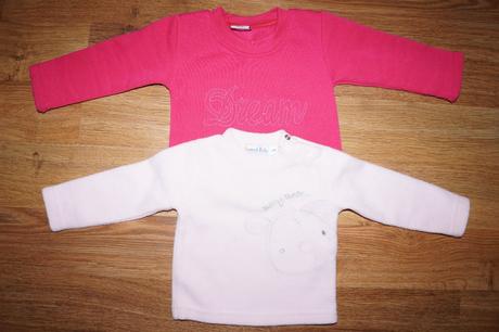 Dve teplucke mikinky-cena spolu, baby,68