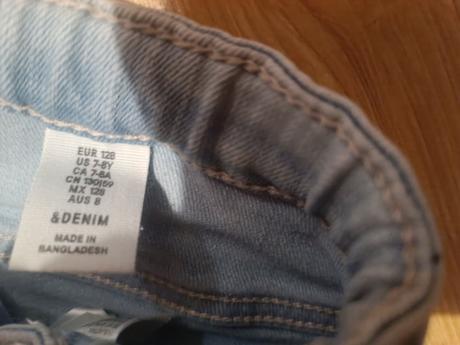 Kraťasy, h&m,128