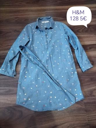Košeľa, h&m,128