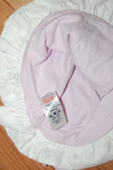 Bavlnený klobúčik na 3 až 6 mesiacov., next,62