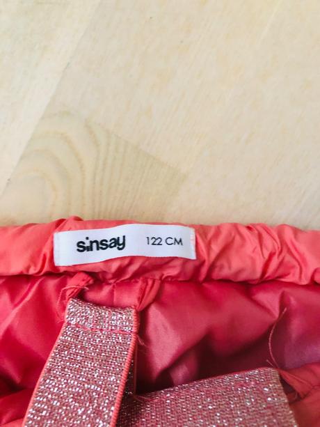 Oteplene veľkosť 122, sinsay,122