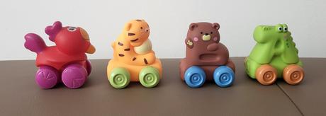 Vzdelávacie vinylové autíčka, 