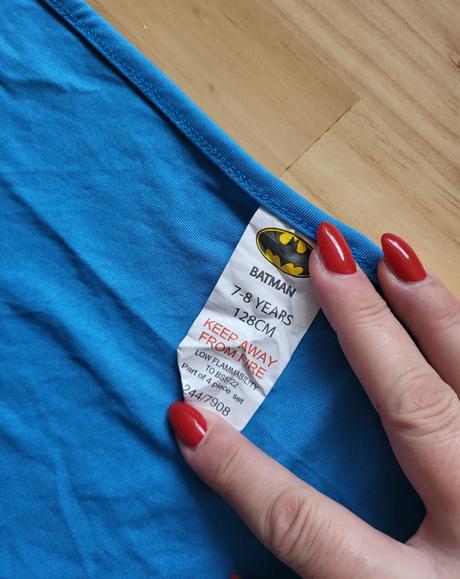 Plášt batman na 7-8 rokov, 