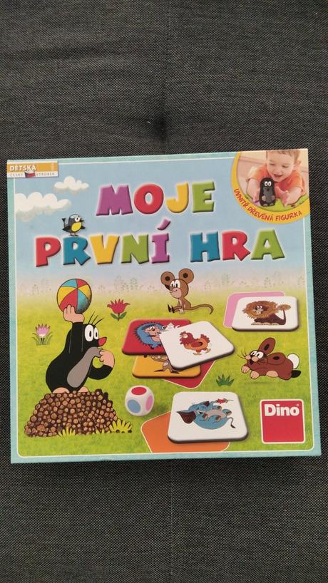 Moja prvá hra s krtkom s poštovným,