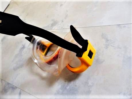 Potápačske okuliare s trubičkou,