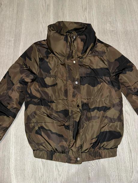 Zara camouflage stylova zimna bombera-bunda, zara,s