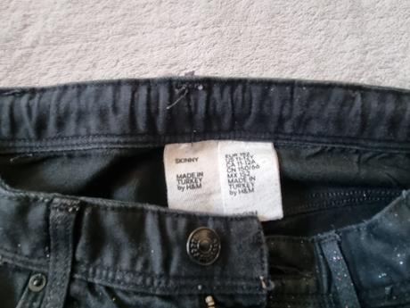 Džeginy, h&m,152