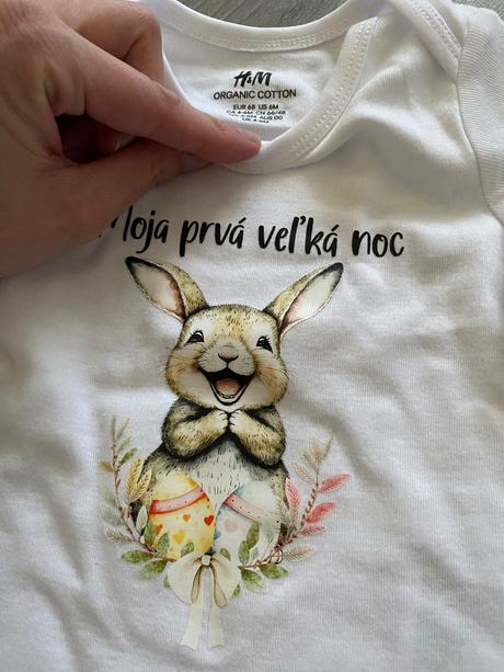 Veľkonočné body zajačik, h&m,68