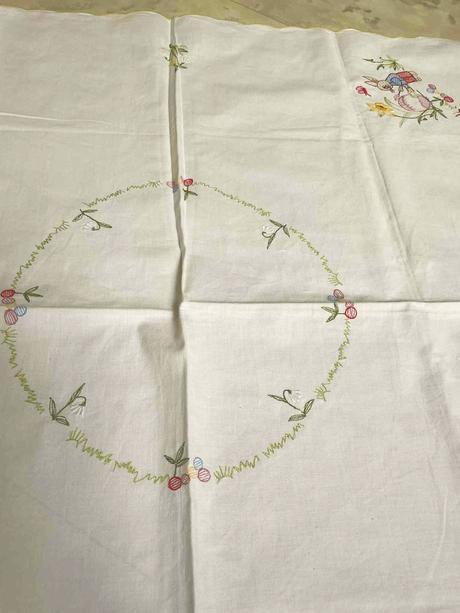 Starý veľkonočný obrus,