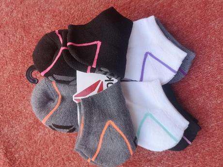 Reebok dámske ponožky 6 párov veľkosť 36-42, reebok,36 - 42