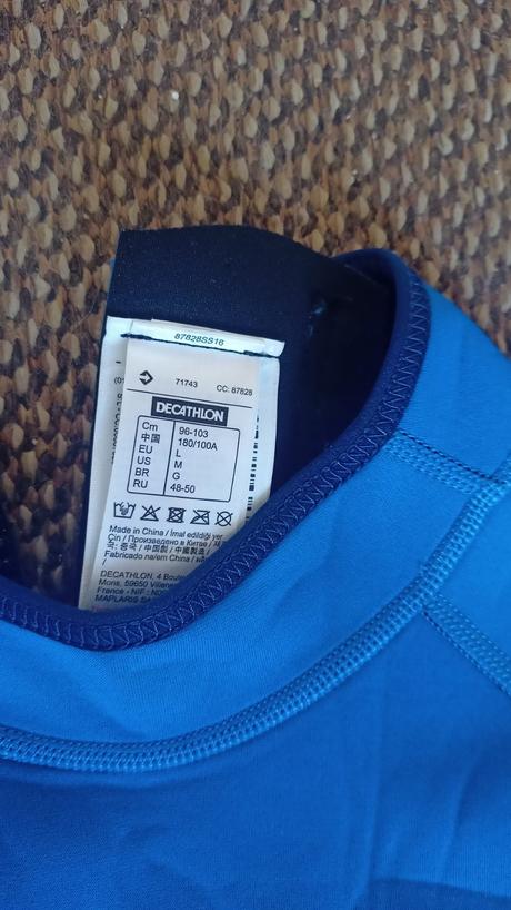 Damsky neopren, decathlon,l