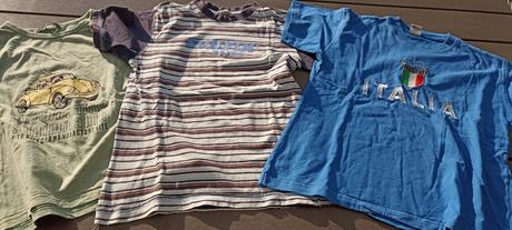 Balík tričiek krátky rukáv vel. 128/134, 122–134