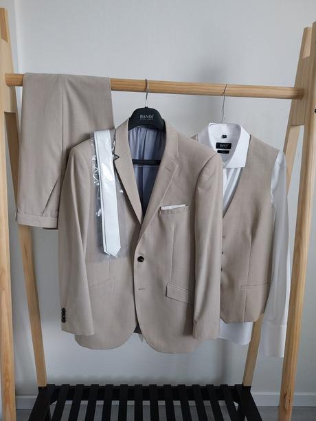 Pánsky oblek bandi -slim strih, l