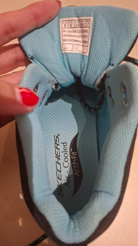 Nepremokavé dámske kotníkové topánky skechers, skechers,38