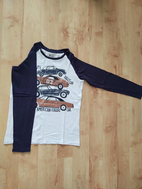 Tričko, dlhý rukáv, veľ. 140, c&a, c&a,140