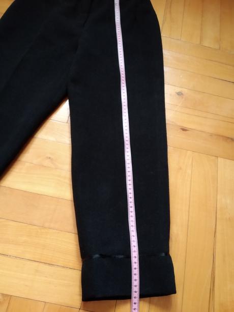 Teplé nohavice k vysokým čižmám, m