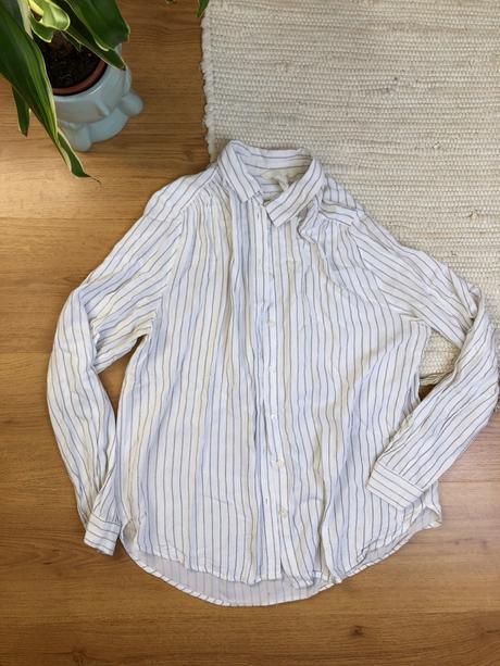 Biela elegantná blúzka/ košeľa, h&m,36