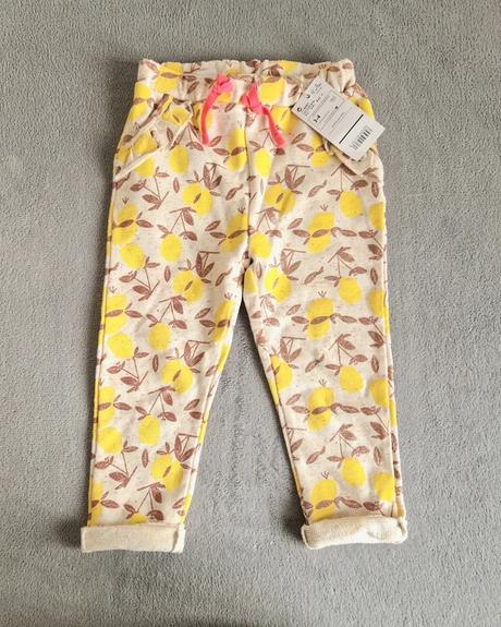 Mango dievčenské nohavice bavlnená zmes, mango,104