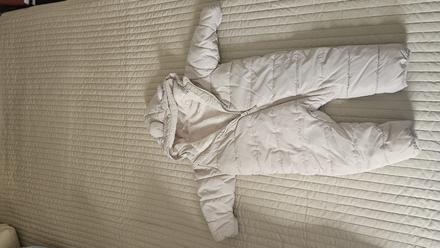 H&m zimný krémový overal, h&m,74