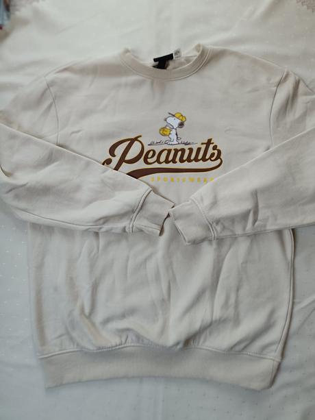 Nová mikina peanuts, h&m,m