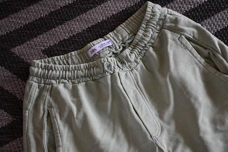 Teplákové šortky, zara,164