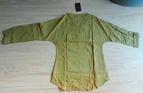 Zelená/khaki letná blúzka, v. l/xl, l