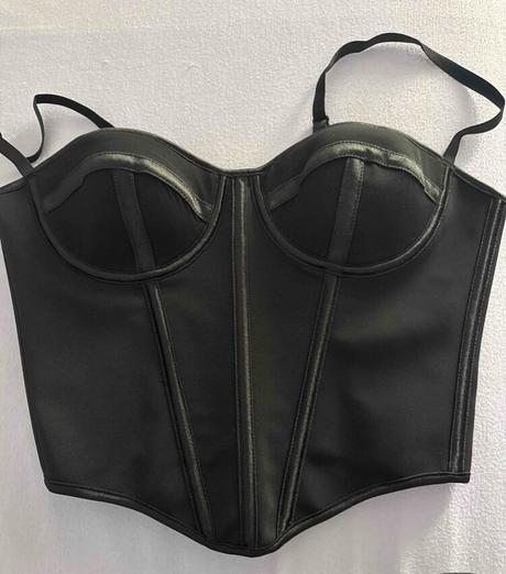 Damsky novy cierny korzet, 40 - xxl