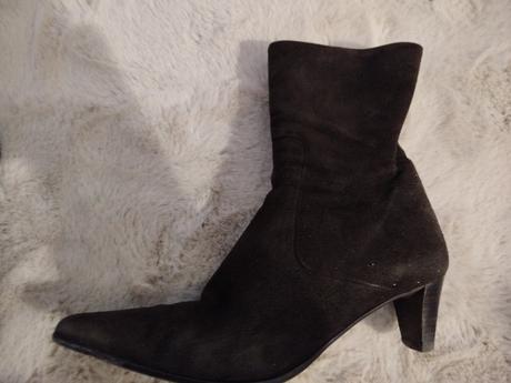 Kožené kotníkové čižmy jamie mascaro, 38