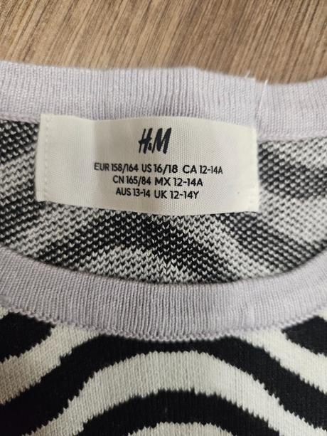 Pletene tricko, h&m,164