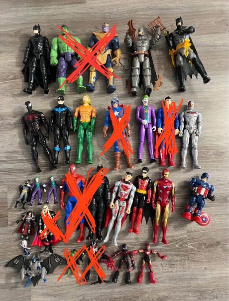 Figurky postavičky hrdinovia,