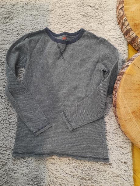 Nátelník tričko s dlhým rukávom 134/140, h&m,134