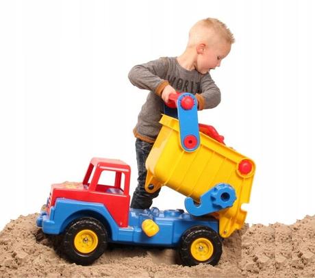 Wader obrovské auto mega sklápač 74cm,