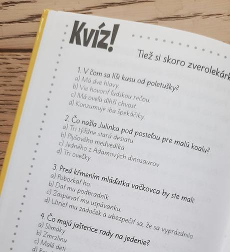 Takmer nova knižka julinka malá zverolekárka, 