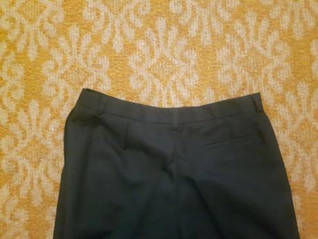 Čierne sviatočné nohavice, xxl