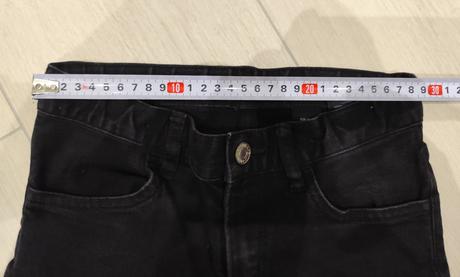 Predám dievčenské rifle, denim,128