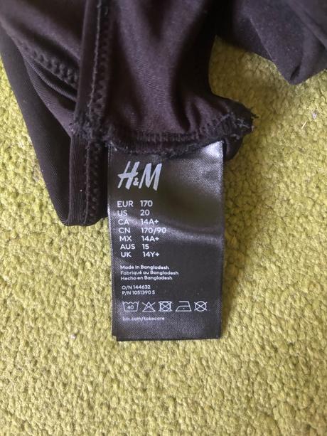 Spodok plaviek, h&m,s