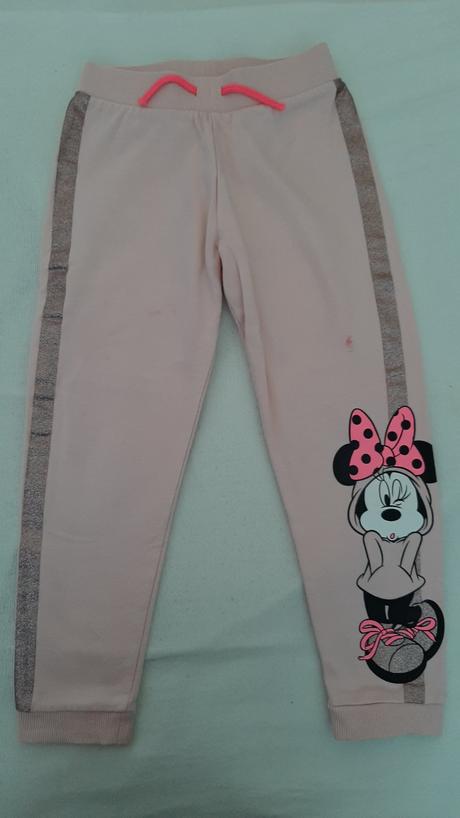 Tepláky minnie, h&m,116