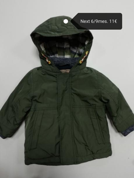 Olivová zimná bunda next, next,74