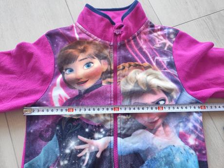 Predám dievčenskú mikinu elza a anna, disney,146