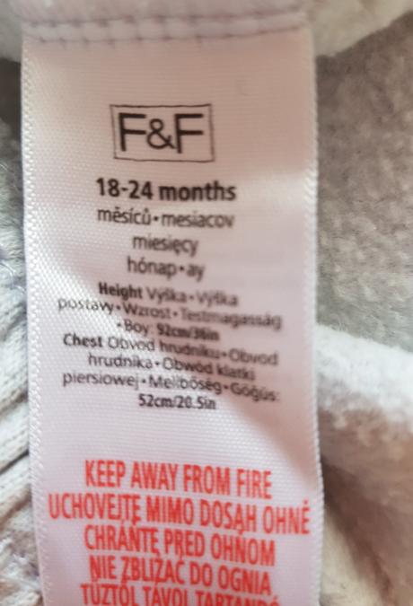 Tepláky chlapčenské, f&f,92