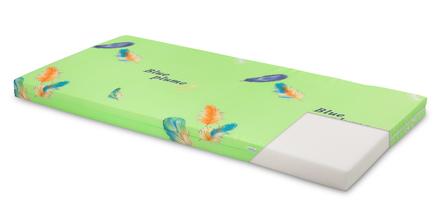 Sensillo vložky do postieľky molitán zelený hr.6 c, šírka (cm): 60,dĺžka (cm): 120