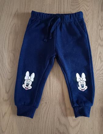 Tepláky minnie mouse, primark,74