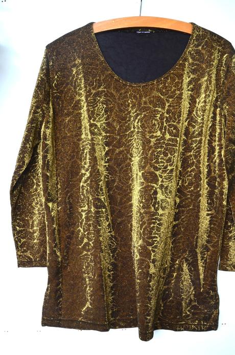 Zlatá blúzka, bonmarché,m