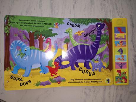 Zvuková kniha dinosaury, 